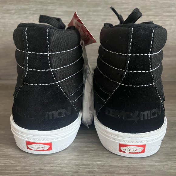 Vans Sk8-Hi Pro BMX Demolition Black White Size 7.5 Men's 9 Women's NWOB - Picture 6 of 8